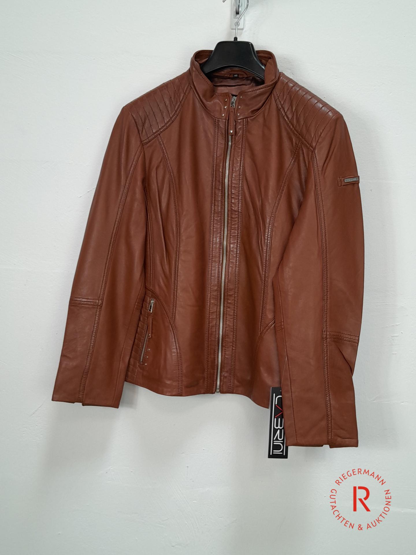 DAMEN LEDERJACKE GRÖSSE 46